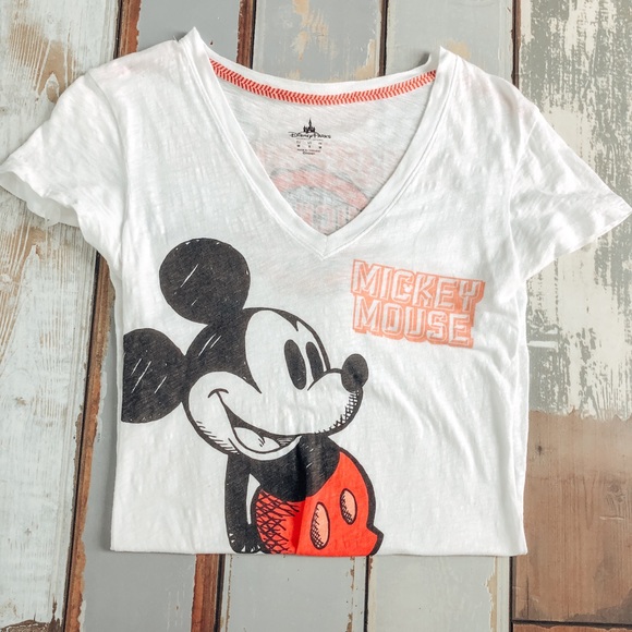 Disney Tops - Disney Mickey Mouse V-neck